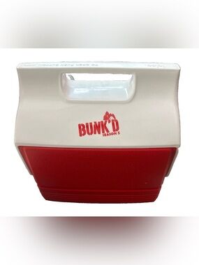 Bunk’d Season 5 Disney Cast Exclusive Rare Red IGLOO Playmate Mini Cooler New